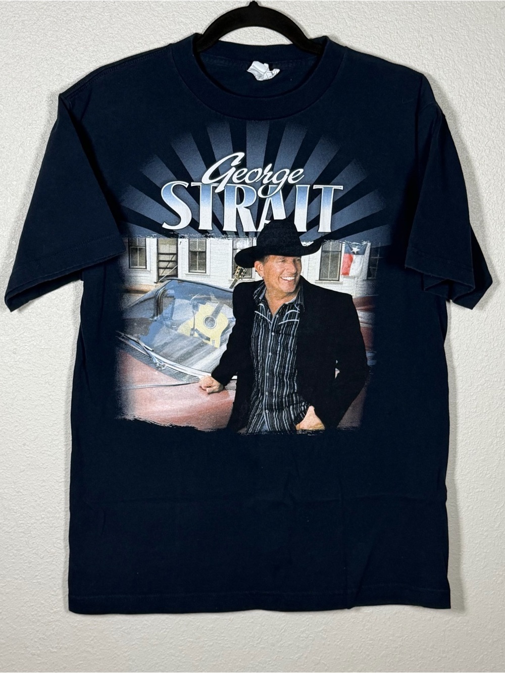 George Strait 2011 Twang Tour Concert Tee Cotton Unisex M Country Western Band